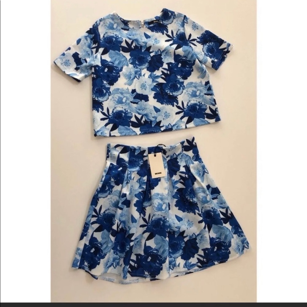Bik bok top & skater skirt